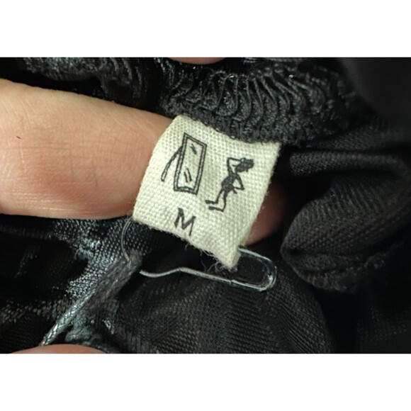 Fashion Brand Company Black Widow Dress Size M Sheer Spiderweb Bodycon Midi NWT - Picture 7 of 7